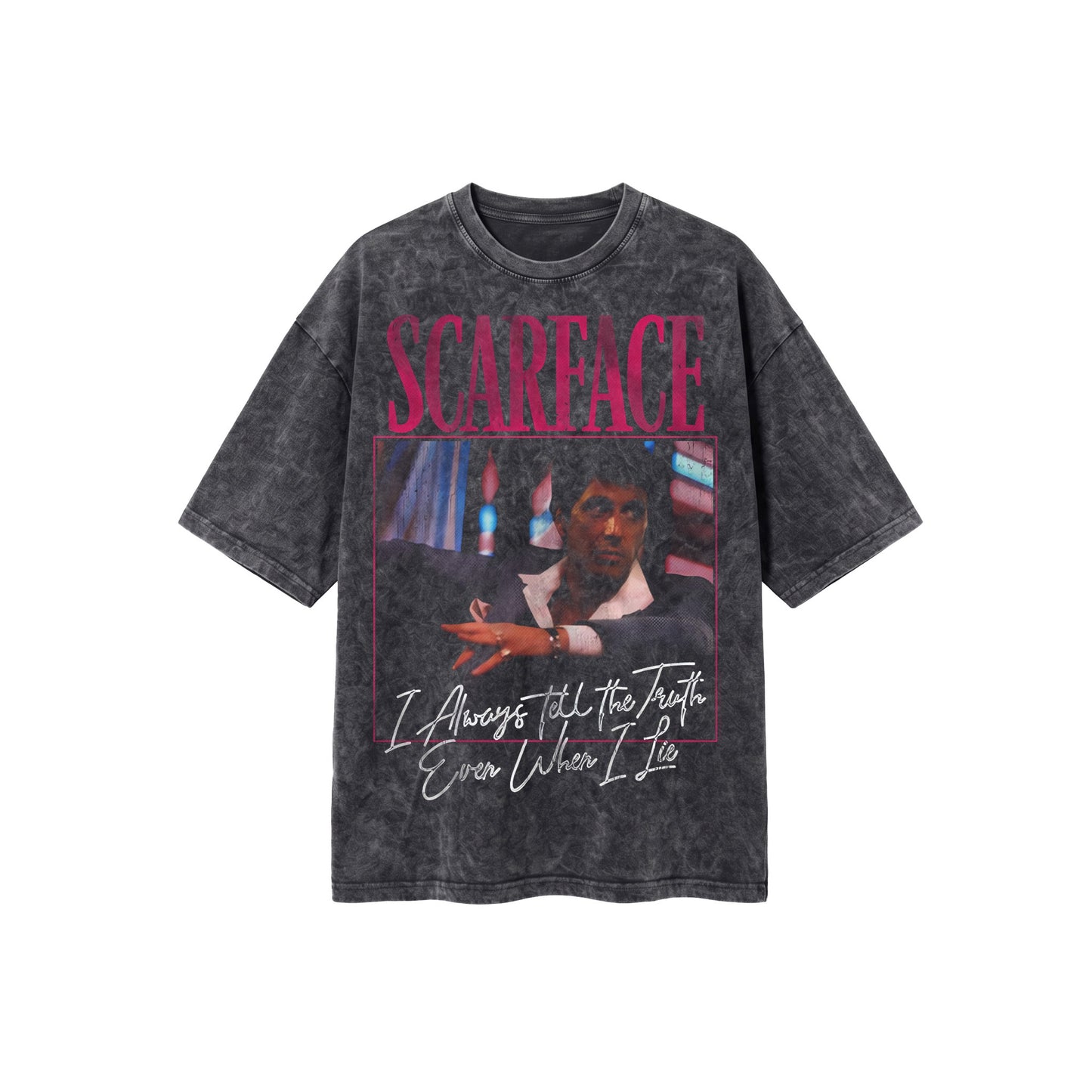 Scarface Washed Oversized Tee's
