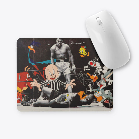 Muhammad Ali vs. Looney Tunes Knockout Mouse Pad