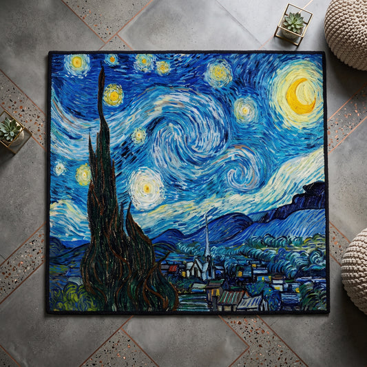 The Starry Night Rug
