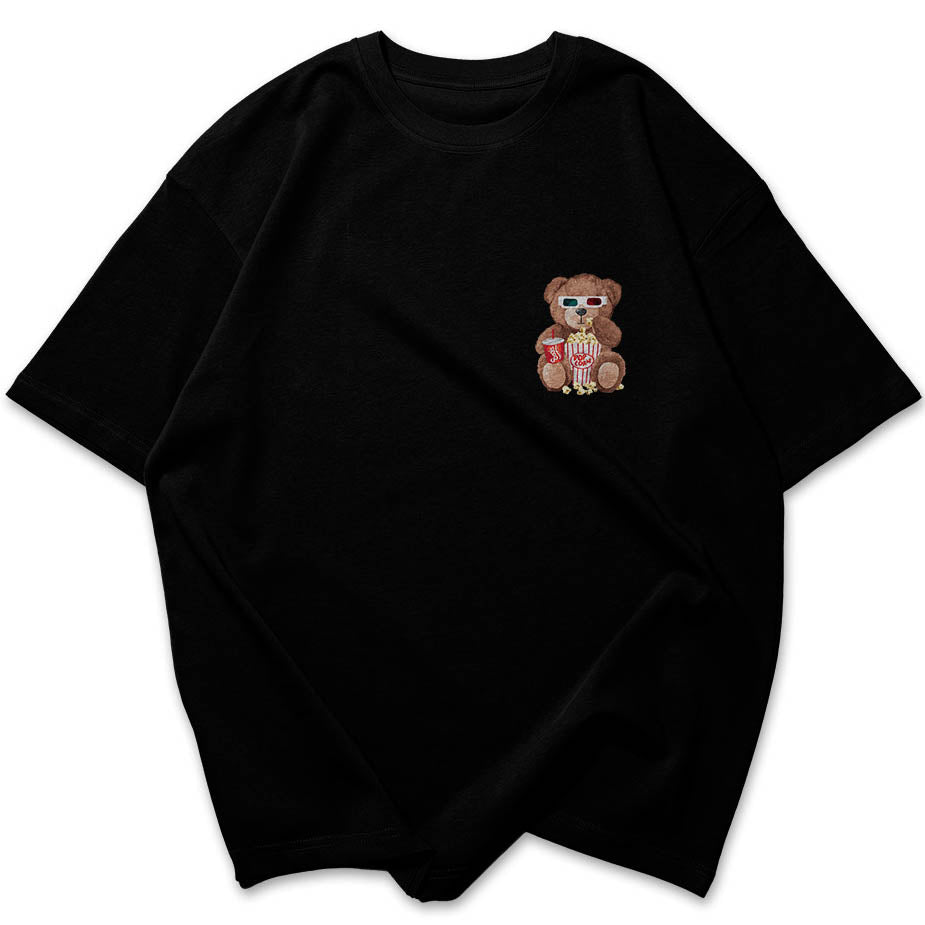 Sit Back Bear Oversized Tee's