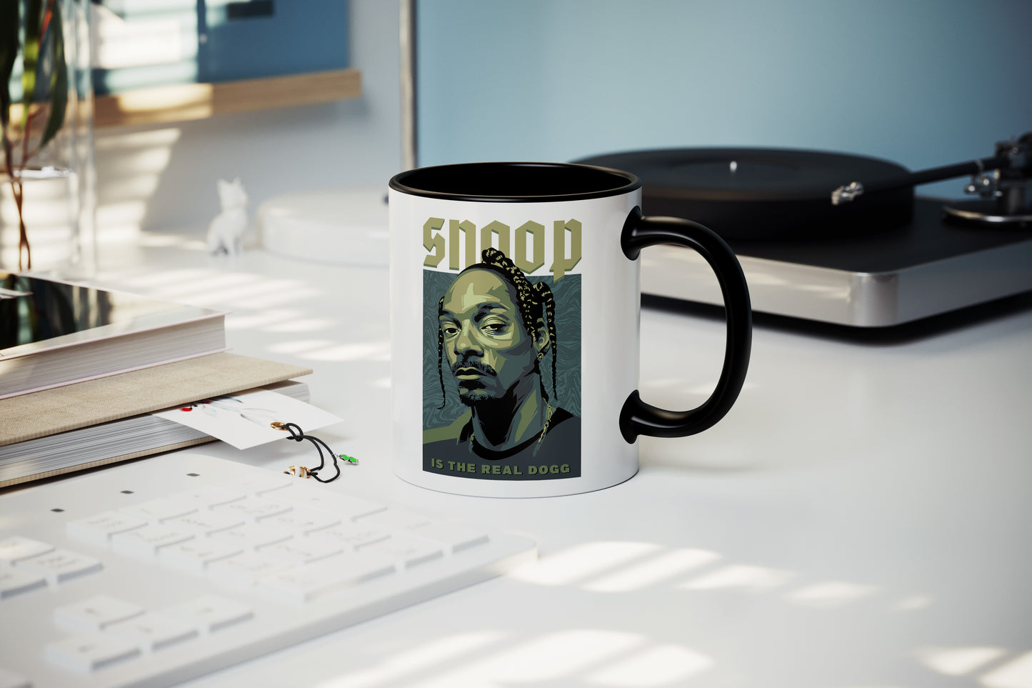 dank n drip snoop dog mug