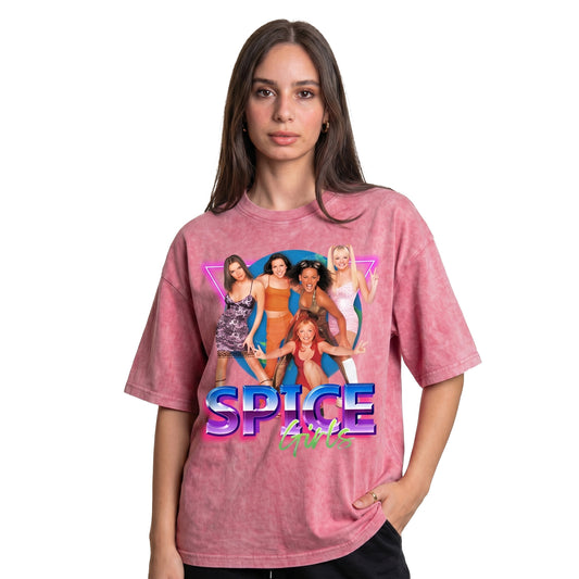 Spice Girl Washed Oversized Tee's