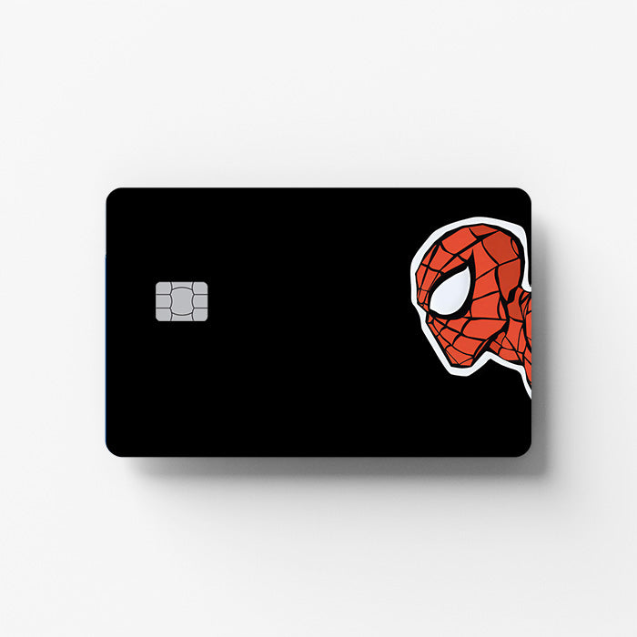 Spiderman side Card Sticker