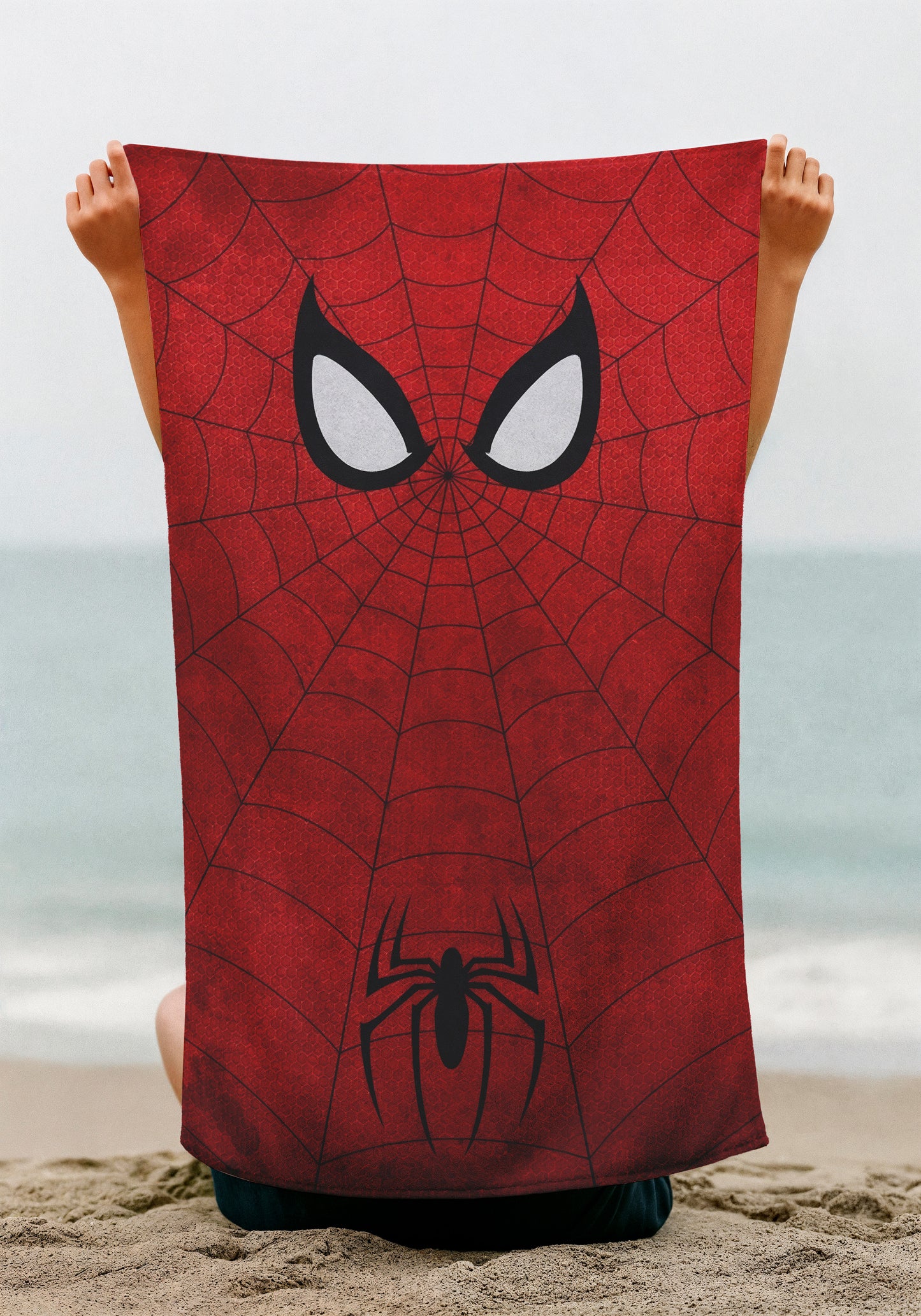 Spiderman towel