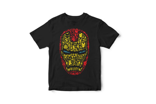 Ironman Face Kids Tee's