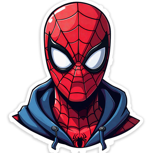Spiderman hoodie Sticker