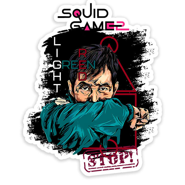 Stop Squid Game 2 Sticker