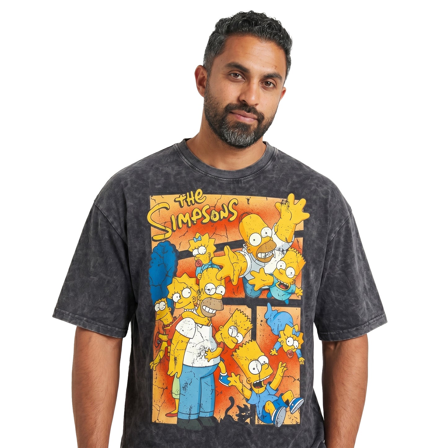 Simpsons Washed Oversized Tee's