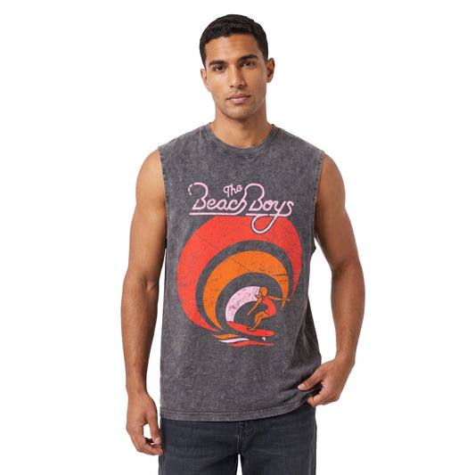The Beach Boys Washed Tank Top