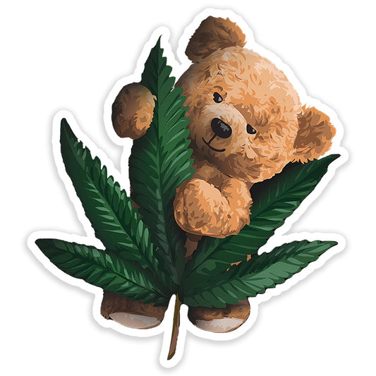 Stay High Bear Sticker