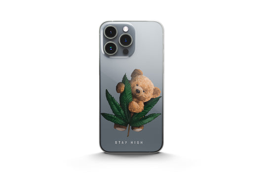 Stay High Bear Phone Case