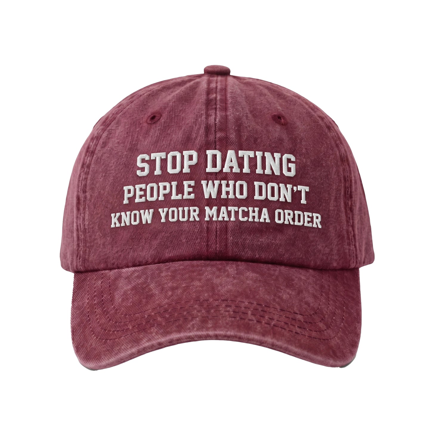 Stop Dating Washed Cap