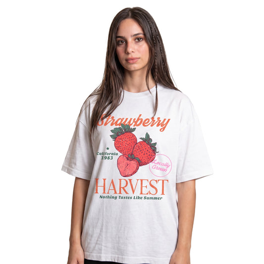Strawberry Oversized Tee's