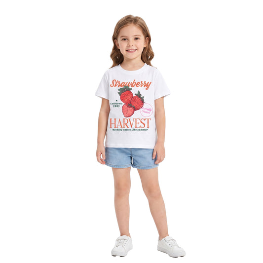 Strawberry Kids Tee's