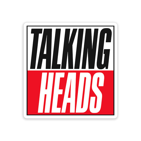 talking heads Band sticker