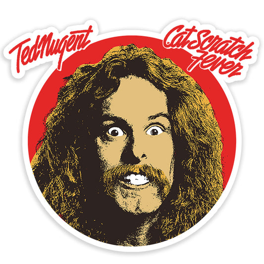 ted Nugent sticker