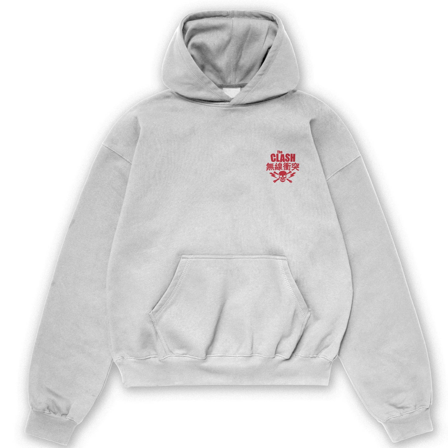 The clash Oversized Hoodie White