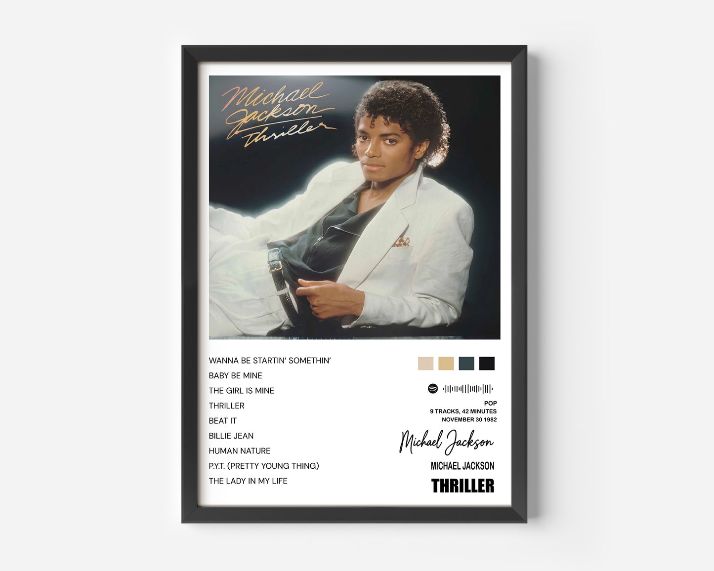 Michael Jackson thriller Poster