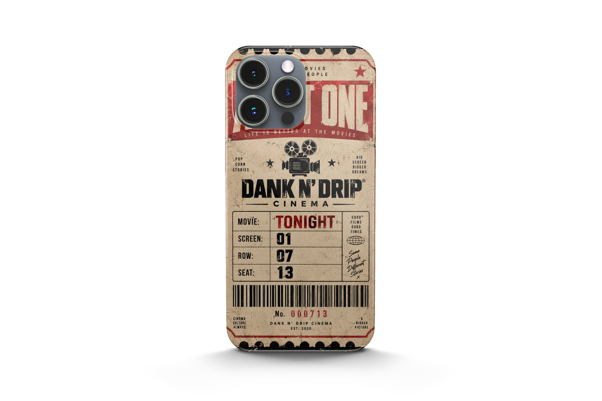 Cinema Ticket Phone Case