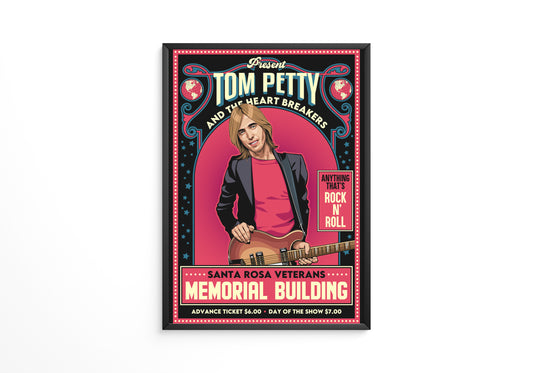 Tom Petty Poster