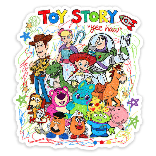 Toy Story Yee Haw Sticker