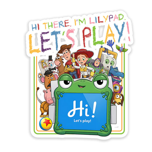 Toy Story Lets Play Sticker