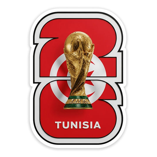 Tunisia WC 2026 Sticker