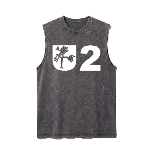U2 Washed Tank Top