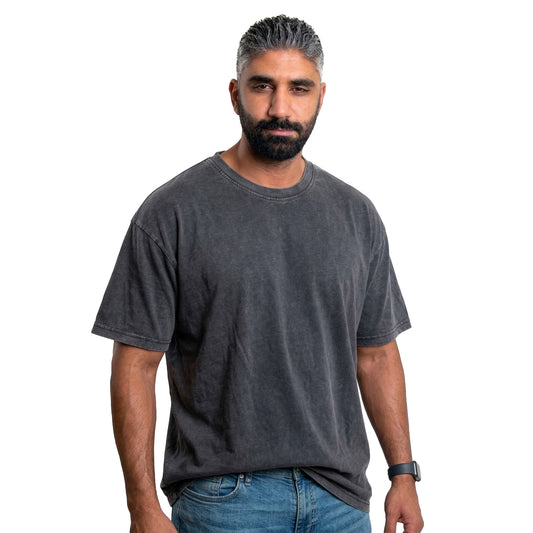 Washed Oversized Tee's Basic