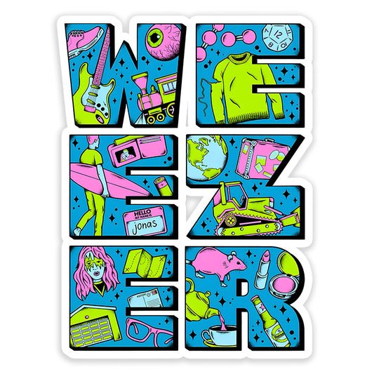 Weezer sticker