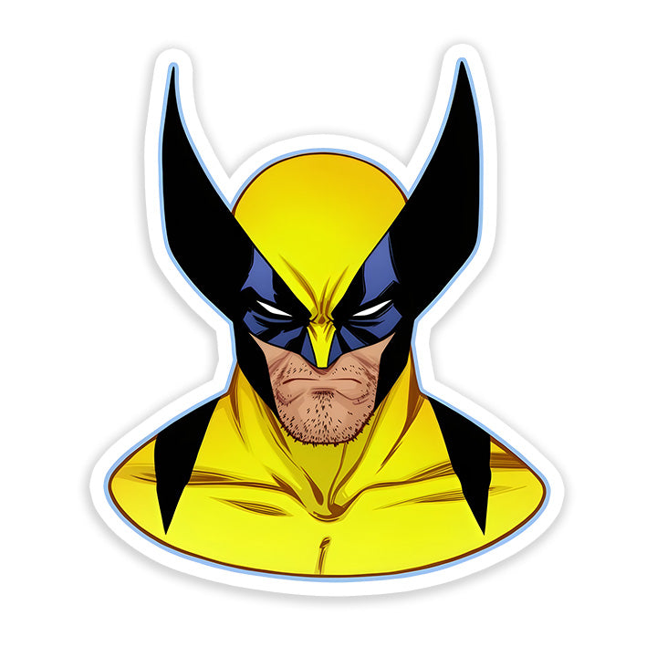 Wolverine Face marvel Sticker