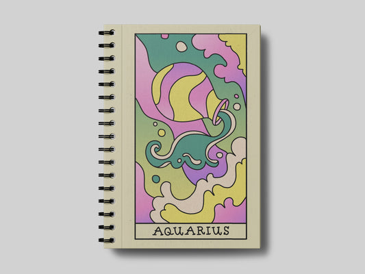 Aquarius Tarot Notebook