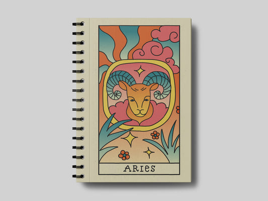 Aries Tarot Notebook