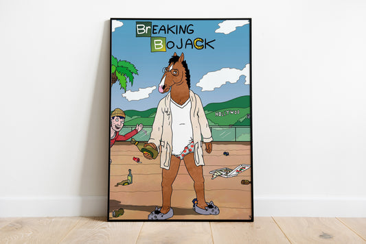BoJack Horseman Breaking Bad Poster