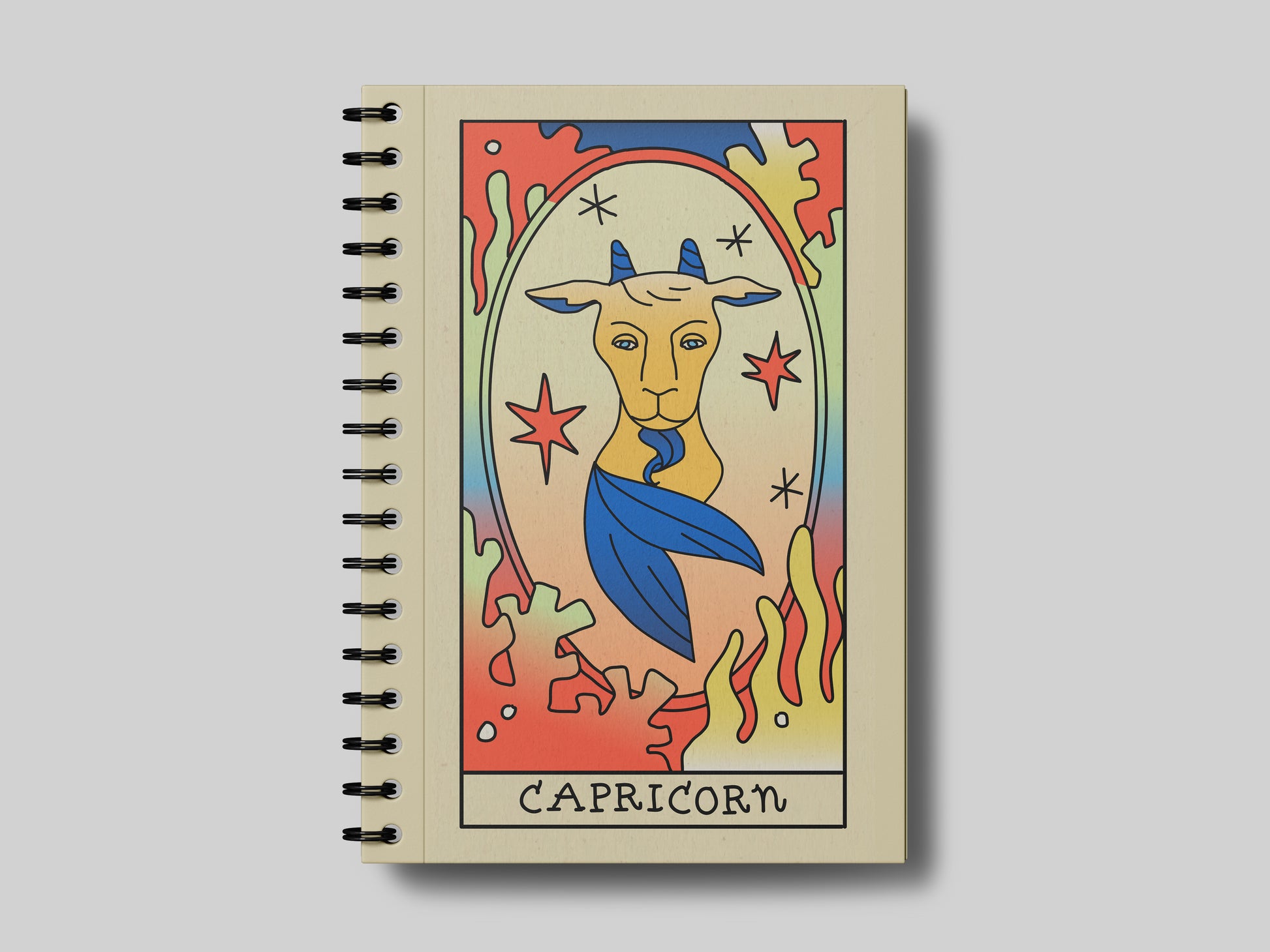 horoscope sign Capricorn notebook  