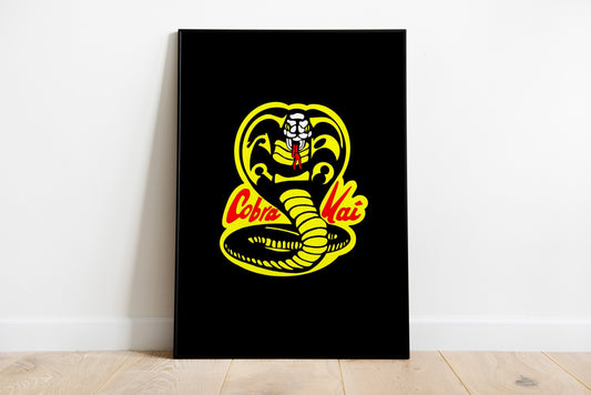 Cobra Kai Logo Poster
