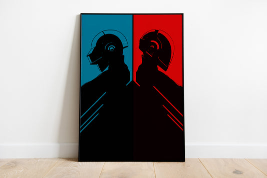 Daft punk Fan Art Poster