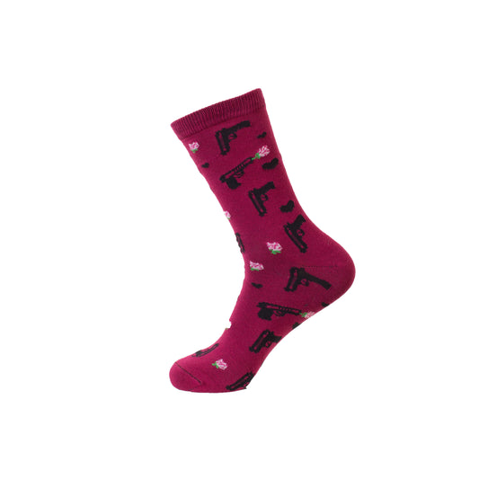 dank n drip guns n roses socks 