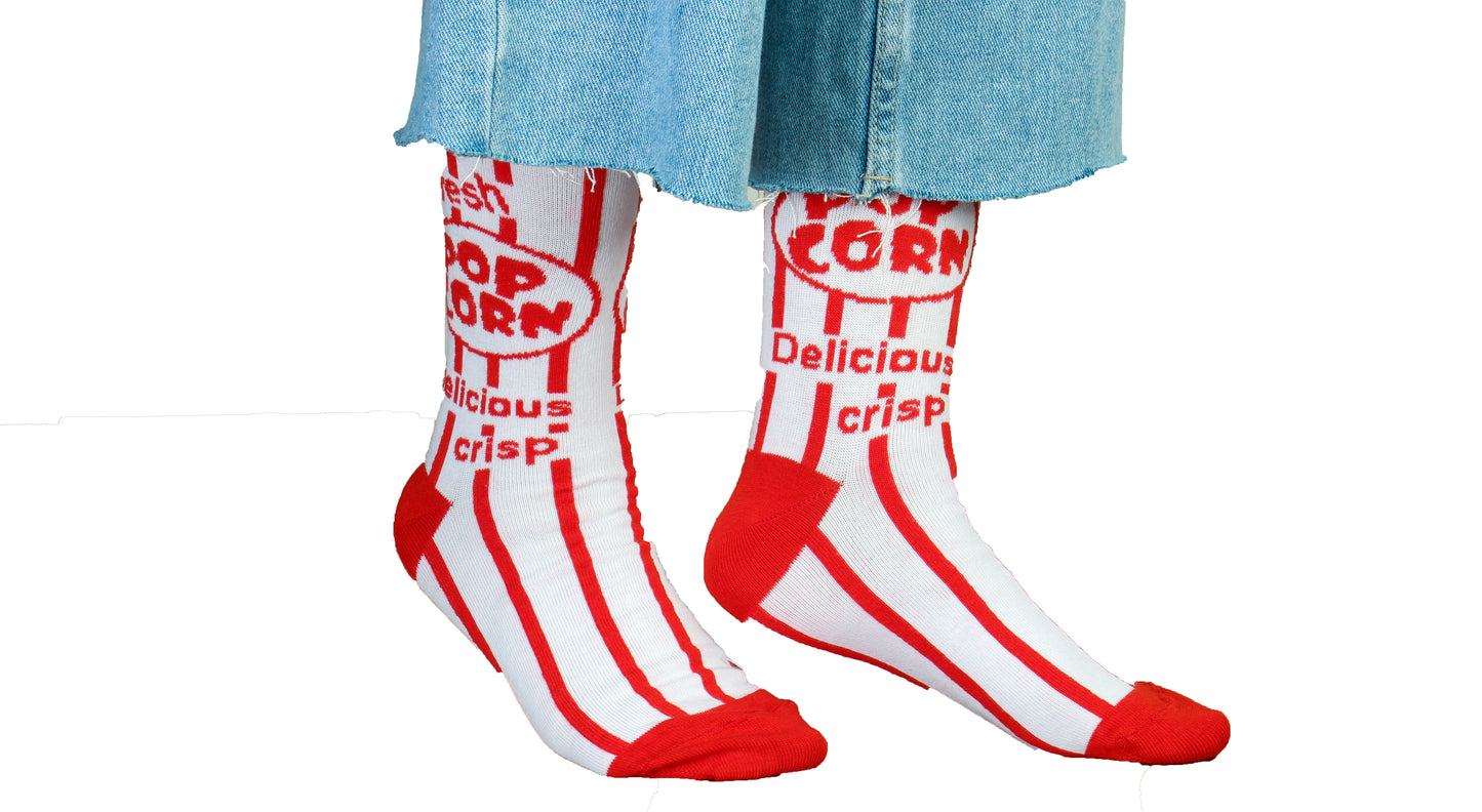 dank n drip popcorn socks 
