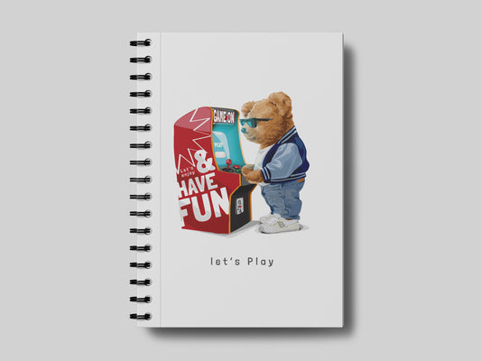 Lets Play Bear Notebook