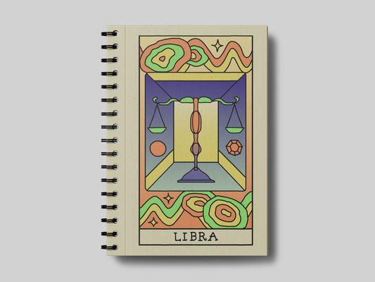 Libra Tarot Notebook