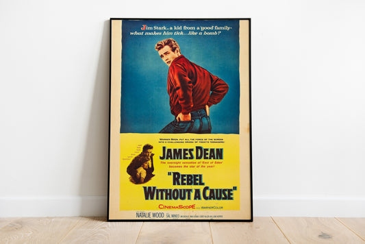 Rebel Without a Cause James Dean Poster