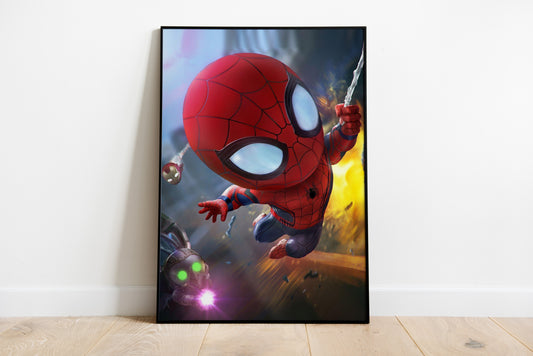 Spiderman mini Poster