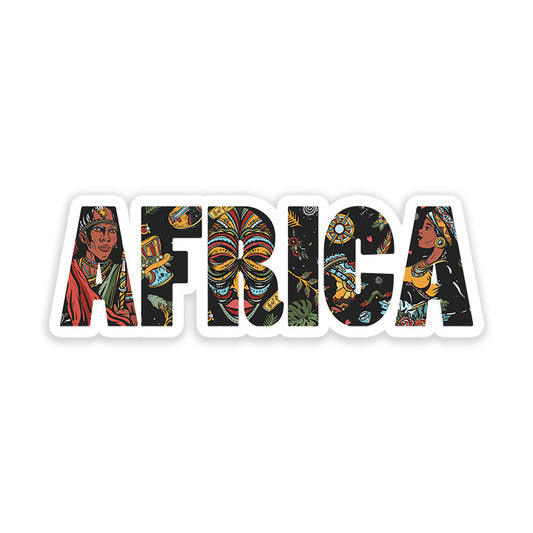 Africa Sticker Dank n drip
