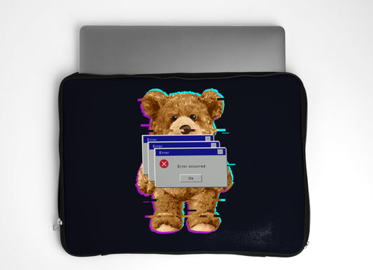 Bear Error Laptop Sleeve
