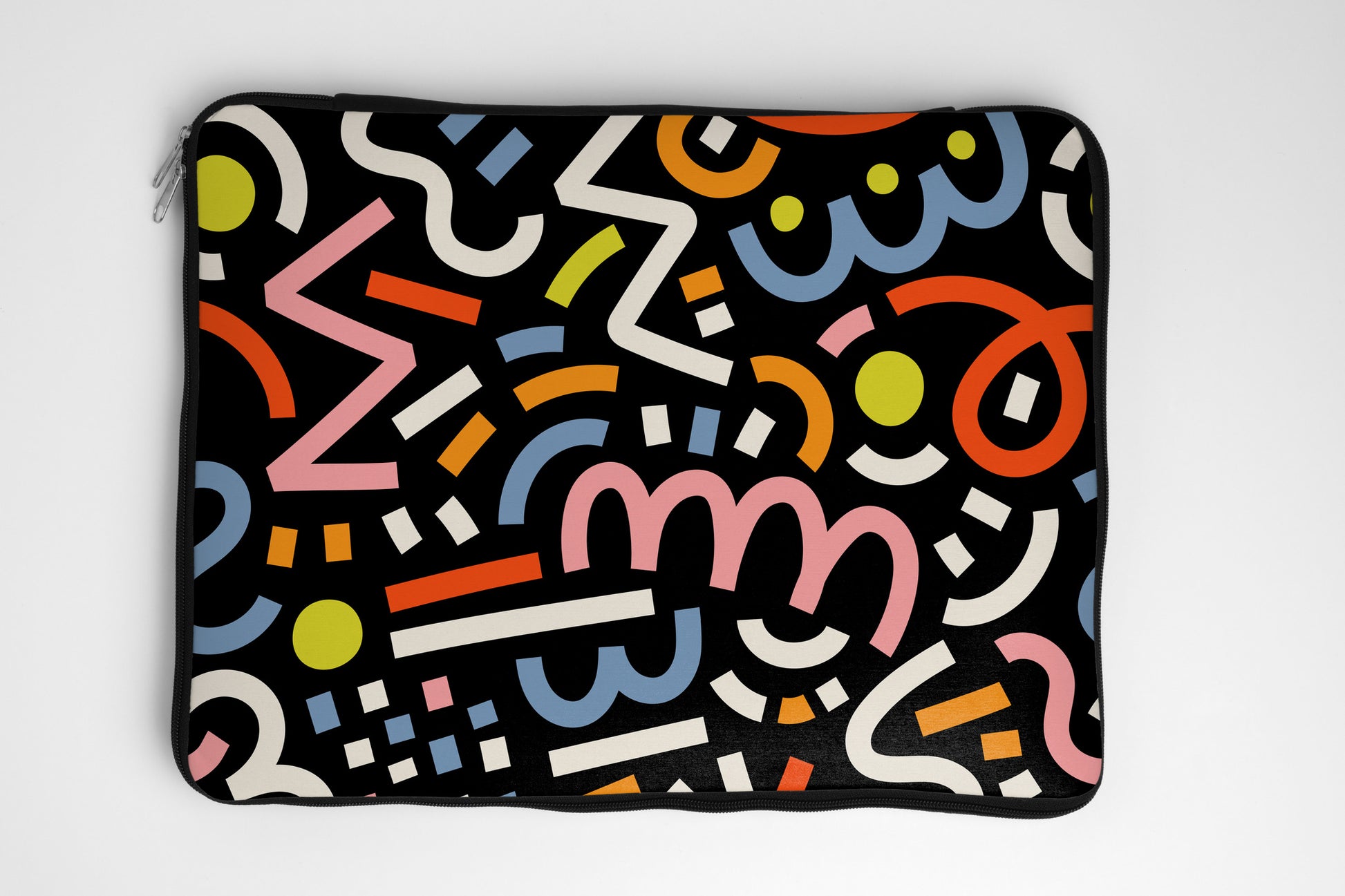 dank n drip 90s memphis laptop sleeve 