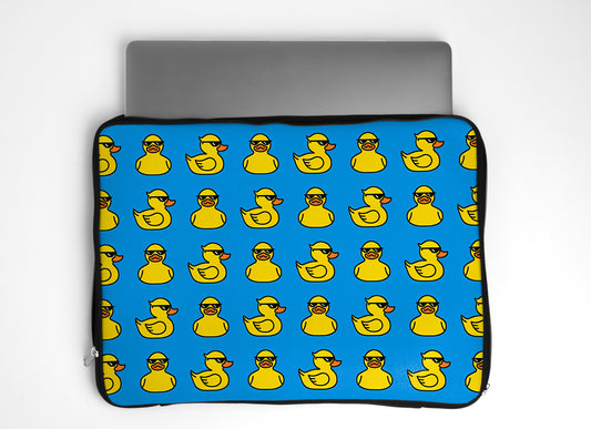Ducks With Sunglasses Laptop Sleeve