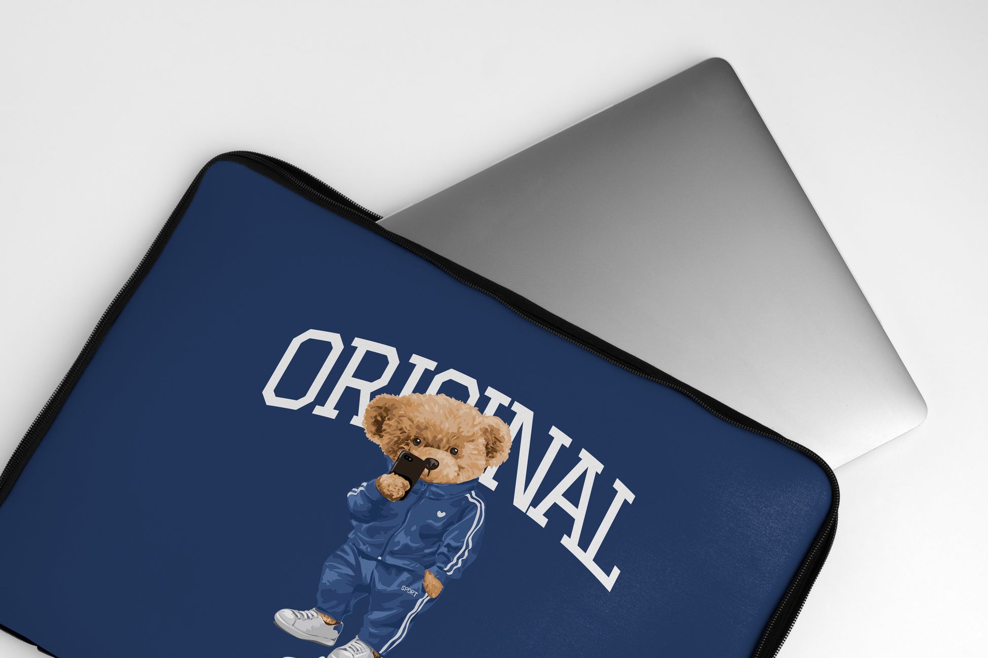 Original bear Laptop Sleeve dank n drip