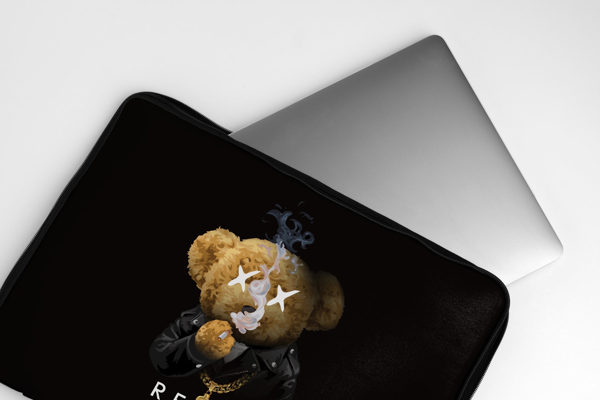 Resist Bear Laptop Sleeve dank n drip