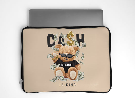 Cash Bear Laptop Sleeve
